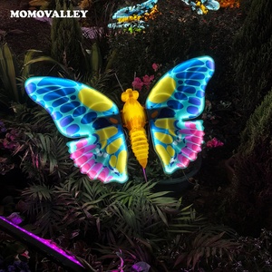 Bán Midsummer LED ánh sáng trang trí nội thất giáng sinh ánh sáng lớn ngoài trời Vườn và Đảng trang trí Led bướm - Product Image 4