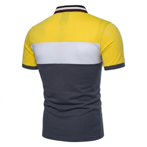 Chemises de golf rayées ajustées sur mesure pour hommes, style vintage, anti-plis, respirantes, vente en gros 2026 - Product Image 2
