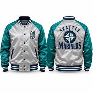 Chaqueta de Satén, Ropa Deportiva Personalizada para Equipos, Uniformes Escolares, Ropa para Clubes, Ropa Urbana, Estilo Bomber, Pedidos al por Mayor - Product Image 3