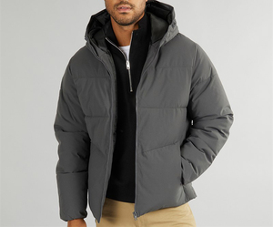 Wholesale Customized Quick Dry Thick <b>Warm</b> Winter <b>Waterproof</b> Puffer <b>Jacket</b> Men <b>Warm</b> Comfortable Breathable Men Puffer <b>Jacket</b> - Product Image 1