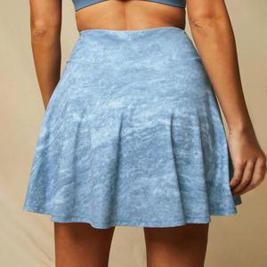 2026 Luxury Breathable Active Wear for Women Custom Logo Tennis Dress Short <b>Skirt</b> Strapless Spandex/Cotton OEM - Product Image 6