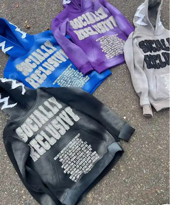 Exportador al por mayor envía cada una de las sudaderas con capucha personalizadas para mujer, 100% algodón, hechas en Pakistán, con rápidas redes de suministro globales. - Product Image 2