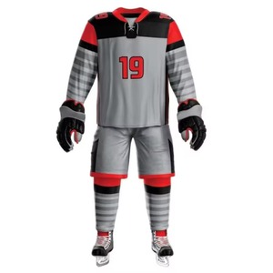 Design Your Own Logo Ice Hockey Jersey High Quality Ice Hockey Jersey Wholesale Best Quality <b>Top</b> Premium Fabric - Product Image 2