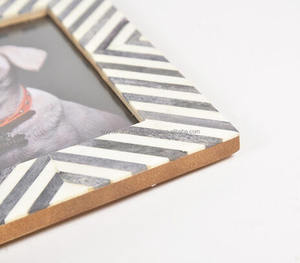 Cadres photo en incrustation d'os de haute qualité pour la décoration de maison de luxe et les options de cadeaux aux prix de gros de l'Inde - Product Image 2