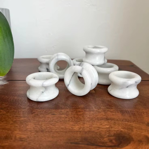 Newly Crafted Design Marble Napkin <b>Ring</b> Stone Napkin <b>Ring</b> Terrazzo Napkin <b>Rings</b> Marble Napkin Holder at very <b>cheap</b> Price - Product Image 1
