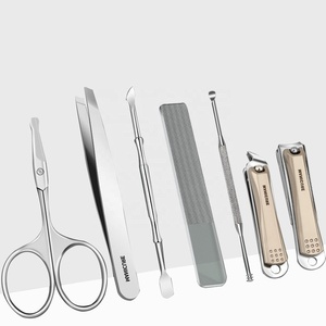 Professional High Quality Classic Stainless Steel <b>Manicure</b> Pedicure <b>Kit</b> 5 in 1 Nail Care Tools Set with Portable Case for Adults - Product Image 6