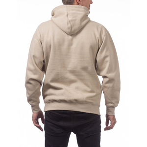 Unisex Casual Winter Zipper-Up Heavyweight Thick Fleece Hoodie 100% Cotton Breathable <b>Waterproof</b> Custom Logo Hip Hop Men - Product Image 6