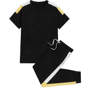 Ropa de verano para correr al por mayor para hombre, chándales, chándal, camiseta OEM de algodón, chándal personalizado de primera calidad, ropa deportiva - Product Image 1