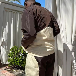 เสื้อแจ็คเก็ตกันลมสำหรับผู้ชาย แขนยาว คุณภาพสูง ระบายอากาศได้ดี เป็นมิตรกับสิ่งแวดล้อม บริการ OEM - Product Image 3