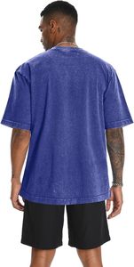 T-shirts pour hommes à manches courtes, style vintage, délavés, basiques, amples, 2026 - Product Image 4