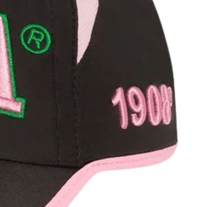 Black Embroidered Featherlite <b>Cap</b> Women's Casual Sports <b>Hat</b> Outdoor Fashion Headwear Adjustable Baseball <b>Cap</b> Stylish Everyday - Product Image 5