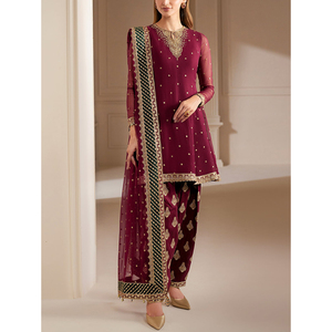 Diseño de shalwar kameez listo para usar para mujeres, shalwar kameez pakistaní listo para usar, vestido de shalwar kameez listo para usar para mujeres, ropa lista para usar para mujeres - Product Image 6