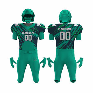 Uniformes de Fútbol Americano Personalizados para Jóvenes con Mangas Cortas, Bordados y Sublimados, Uniformes y Pantalones de Fútbol Americano - Product Image 2