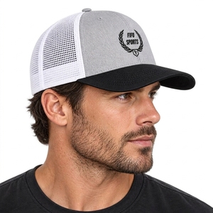 Casquette de camionneur à dos en maille, style baseball, fermeture à pression réglable, tissu respirant et léger, confortable pour un usage quotidien - Product Image 5