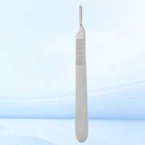Manche de scalpel vétérinaire en acier inoxydable pour chirurgie animale, équipement de procédure, lame de scalpel chirurgical vétérinaire - Product Image 2