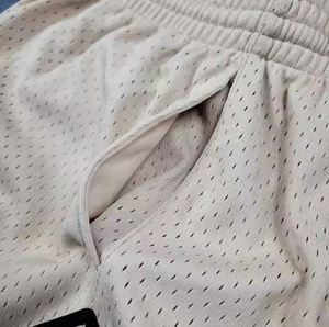 Best Selling Men Mesh Shorts Casual Black Solid Color Custom Logo Waterproof Anti-UV Quick Dry Breathable - Product Image 2