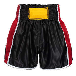 Shorts de kickboxing pour hommes, design thaïlandais traditionnel, ceinture confortable pour l'entraînement sportif, la mobilité, la force et le contrôle. - Product Image 1