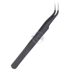 Pince à cils professionnelle de précision pour extensions de cils, applicateur en acier inoxydable, outil de beauté, pince à isolation pour cils volume - Product Image 2