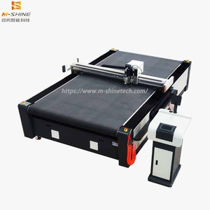 Cutter à couteau oscillant MS1625, vitesse de déplacement 2200 mm/s, adsorption sous vide zonée, équipement de découpe CNC pour cuir, tissu, mousse, PVC - Product Image 1