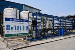 เครื่องกรองน้ำระบบ RO ขนาด 50000 ลิตรต่อชั่วโมง พร้อมปั๊มสำหรับใช้ในบ้าน - Product Image 3