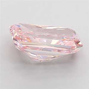 เพชรแฟนซีสีชมพูทรงเรเดียนท์ 3.02 กะรัต ผลิตในห้องปฏิบัติการ ด้วยวิธี HPHT CVD สำหรับทำเครื่องประดับ เช่น แหวน ต่างหู จี้ - Product Image 4