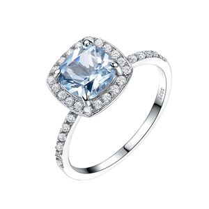 New Classic European American 925 Sterling Silver Nano Emerald Rhodium Plated <b>Ring</b> Women's Engagement Wedding Anniversary Gift - Product Image 3