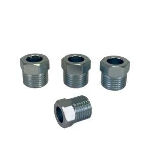 Écrou à tête hexagonale inversée en acier de 5/16 po, filetage à droite, usiné CNC - Product Image 1