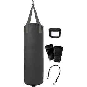 Sac de frappe en cuir épais pour Muay Thai et Kick Boxing - Product Image 3