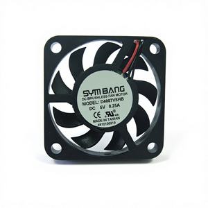 Sym Bang พัดลมแกนไฟฟ้ากระแสตรง5/12V 40mm สำหรับ D4007ลูกปืนและใบมีดพลาสติกสำหรับอุปกรณ์อุตสาหกรรม - Product Image 2