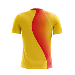เสื้อยืดกีฬาผู้ชายไล่เฉดสี แขนสั้น สำหรับออกกำลังกาย ฟิตเนส น้ำหนักเบา ระบายอากาศได้ดี - Product Image 6