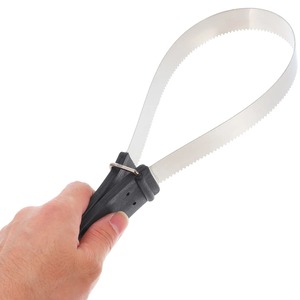 Professional <b>Horse</b> <b>Hair</b> Scraper <b>Brush</b> Stainless Steel Shedder Grooming Tool De-Shedding Sweat Scraping and - Product Image 2