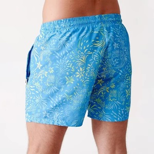 Short de bain pour homme 2026 à séchage rapide, avec doublure en maille respirante, vêtement décontracté d'été avec taille élastique ajustable - Product Image 6