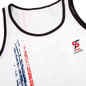 Débardeurs de sport pour hommes Solid Trader Professional Athlete Choice, en fibre extensible, maintien de la forme, haute performance - Product Image 3