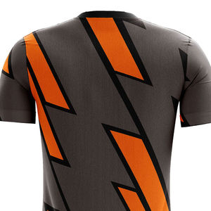 Maillot de football 100% polyester, tissu léger, entièrement sublimé, séchage rapide, respirant, écologique, anti-transpiration. - Product Image 6