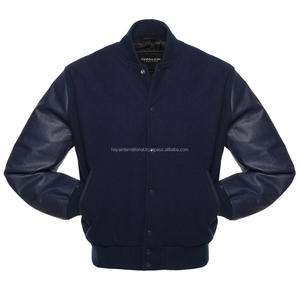 Rompevientos de cuerpo de lana 100% para exteriores, chaqueta informal de cuero genuino, Unisex, precio promocional - Product Image 3