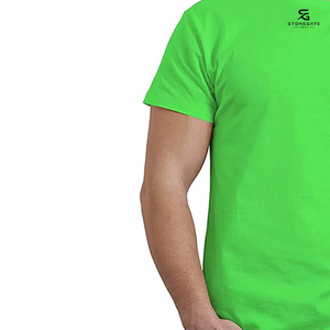 Camiseta de Verano para Hombre 100% Algodón, Corte Holgado, Manga Corta, Transpirable, Color Sólido, Estilo Casual 2026 - Product Image 2
