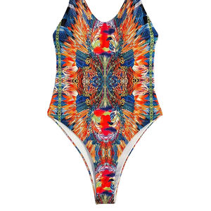 Maillots de bain une pièce push-up pour femmes en gros avec impression personnalisée sur le devant - Product Image 1