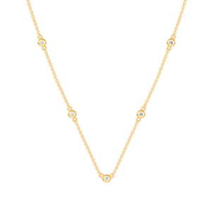 14K 9K 10K 18K Solid Gold Lab Diamond Necklace IGI Certified Ethical Fine Jewelry Manufacturer Wholesale RJC OEM ODM NK706466 - Product Image 4
