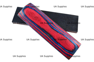 Manches de couteau professionnelles en bois Pakka pour lames en acier Damas à pointe tombante, pour la fabrication de couteaux de chasse, commandes en gros, poignée personnalisée - Product Image 2