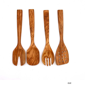Cuchara Grande de Madera de Acacia para Servir Sopa, para Acampar al Aire Libre, Cuchara Japonesa de Madera con Mango Corto para Servir Sopa, al por Mayor - Product Image 4