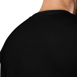 Camiseta de jersey premium en blanco y negro para hombre, camiseta deportiva de manga corta, transpirable, para correr, fitness, ropa deportiva informal, gimnasio - Product Image 3