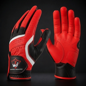 Golf <b>Gloves</b> Durable Synthetic Leather Flexible Palm Design Comfortable Sports <b>Gloves</b> For Practice And Daily Performance - Product Image 1