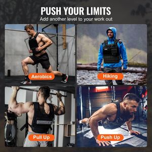 2x8.75 LB peso giubbotto per allenamento di forza e corsa attrezzature essenziali per gli appassionati di Fitness - Product Image 5
