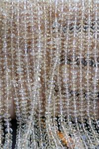 100% pierre précieuse Citrine bouton lisse forme perles Citrine bouton perles pour la fabrication de bijoux - Product Image 5