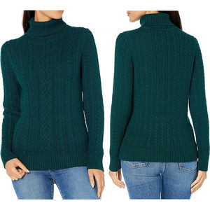 Suéter de Cuello Alto para Mujer, Suave al Tacto, Tejido de Calidad, Transpirable, 100% Algodón, Corte Clásico, Ligero, Manga Larga - Product Image 5