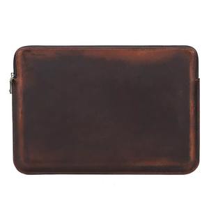 Funda para Portátil de Cuero Genuino con Correa de Hombro, Duradera, Ecológica y Protectora para Trabajo, Negocios y Viajes LS-0284, Gran Venta - Product Image 4