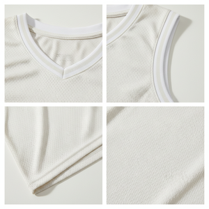 Camiseta de baloncesto de secado rápido para hombre, camiseta sin mangas de malla que absorbe el sudor, camiseta deportiva, chaleco de entrenamiento, venta al por mayor - Product Image 5