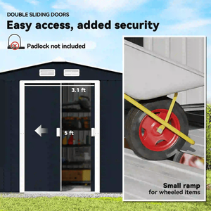 Abri de jardin extérieur pour outils - Product Image 6