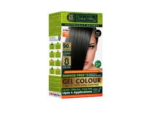 INDUS VALLEY Tinte Capilar en Gel Natural Sin Daños para Mujeres |   Tinte Orgánico para el Cabello Sin Amoníaco ni PPD con 100% de Cobertura de Canas - Product Image 1