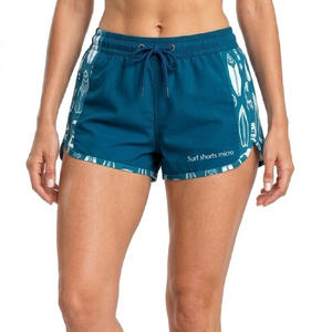 Custom Surf <b>Shorts</b> <b>Men</b> Micro Fabric Quick Dry Lightweight Beachwear Swim <b>Shorts</b> OEM ODM Factory Wholesale Supplier - Product Image 5